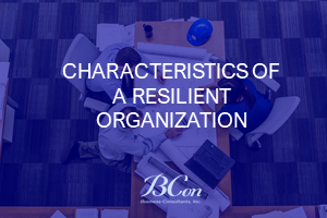Characteristics of a Resilient Organization