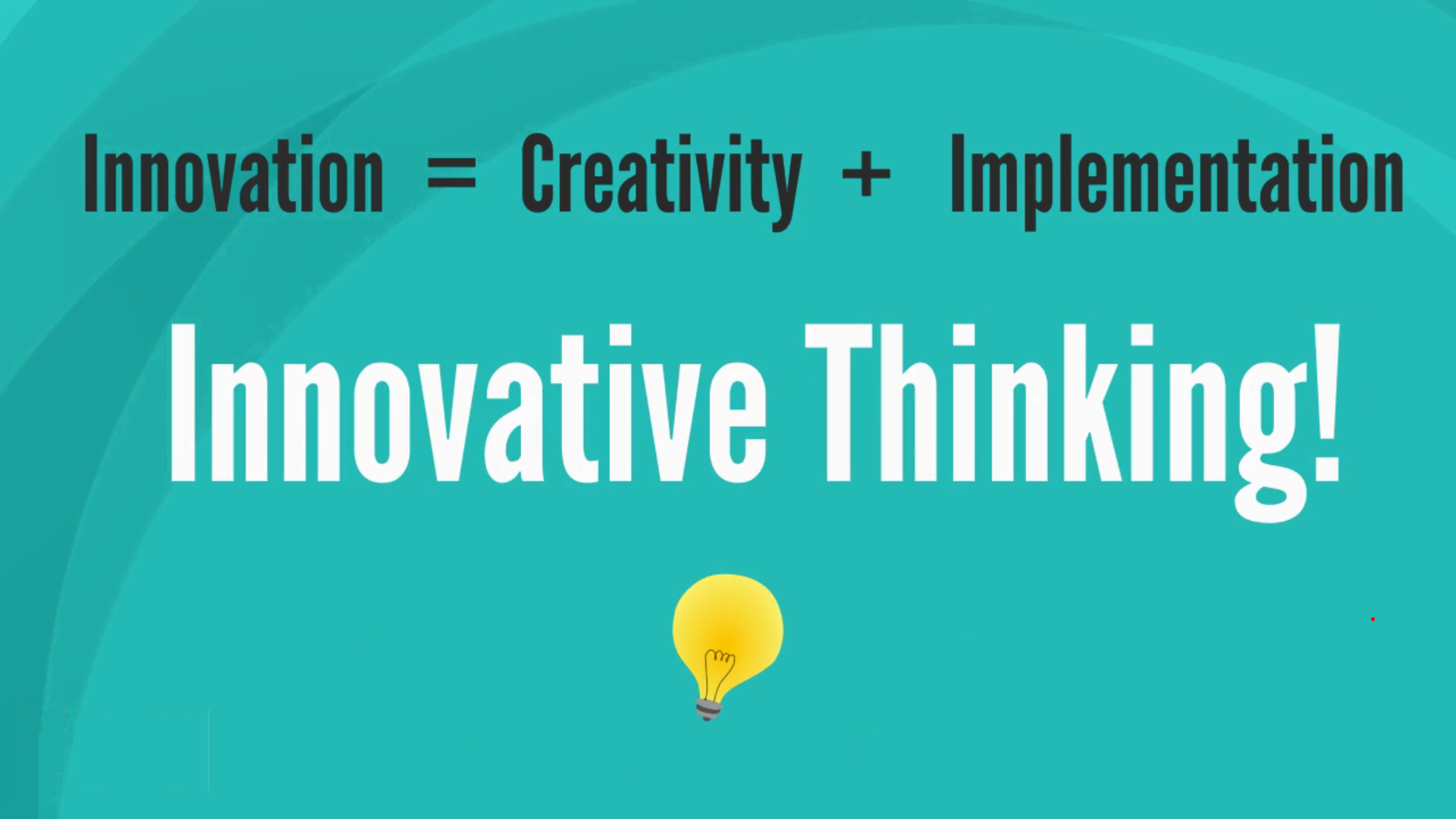 Innovative Thinking (1 2)